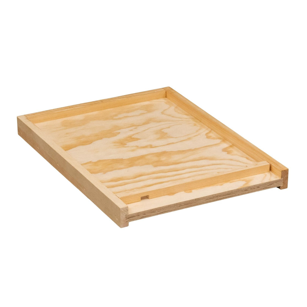 Bottom Board With Entrance Reducer Wax-Dipped | 10-Frame