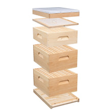 Load image into Gallery viewer, Pura™ 10-Frame Assembled Hive Kit | Double Deep &amp; Single Medium
